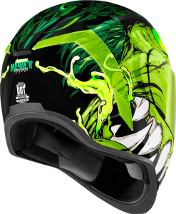 Casca Icon Airform™ Manik'R Black/Fluorescent Green/Green/White