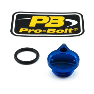 Oil Filler Caps Blue