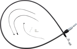 Black Pearl Quick Connect Upper Clutch Cable Black, 1, nordicamoto.ro