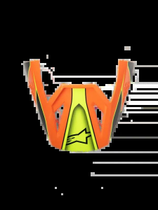 S-m3 Fray Helmet Visor Orange 