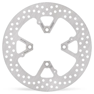 Halo Series Fixed Rotor Polished Steel, Silver, Stainless Steel