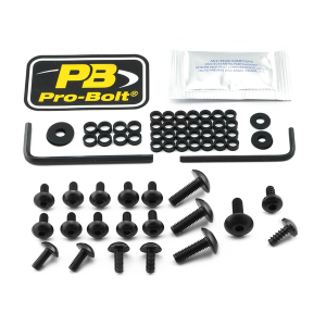 Fairing Bolt Kit For Yamaha Black