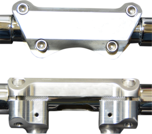 1(r) Handlebar Riser And Clamp Kit Silver, 1, nordicamoto.ro