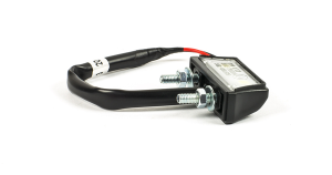 2-piece 12v E-marked License Plate Light With Led White