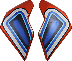 Sideplt Aflt El Centro Bl Blue, Multi, Orange 