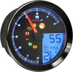 Hd-04 Speedometer/tachometer Black, 3, nordicamoto.ro