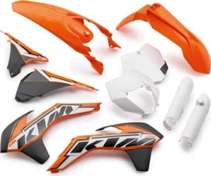 Set piese din plastic, Kit plastice KTM EXC 14-15, nordicamoto.ro