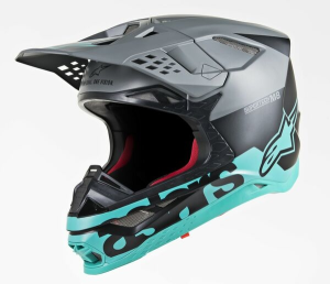 Casca Alpinestars Supertech M8 Radium Black/Gray/White 2XL, 1, nordicamoto.ro