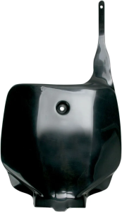 Replacement Front Number Plate Black