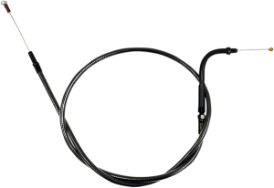 Midnight Braided Handlebar Idle Cable Black 38 cm - 43 cm (15' - 17'), 1, nordicamoto.ro