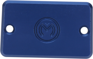 MOOSE RACING Master Cylinder Cover Plates Blue, 1, nordicamoto.ro
