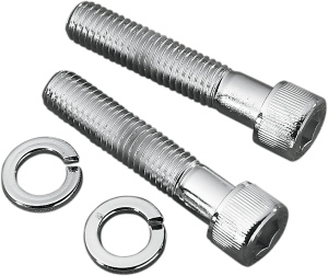 Custom Handlebar And Riser Mounting Bolts Silver, 1, nordicamoto.ro