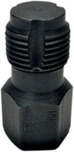 Spark Plug And Oxygen Sensor Thread Chaser Black