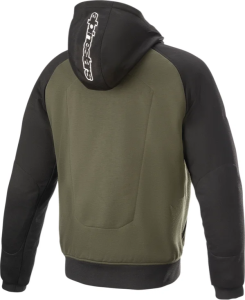 Hanorac Alpinestars Chrome Black/Green 2XL, 2, nordicamoto.ro
