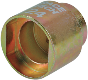 Shock Compression Adjuster Socket Brass, Zinc, 1, nordicamoto.ro