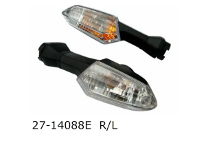 K&S TECHNOLOGIES Turn Signals For Kawasaki Clear 