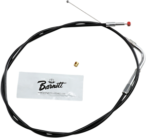 Black Vinyl Throttle/idle Cable Black +76 mm (3''), 1, nordicamoto.ro