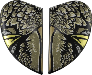 ICON Airform Helmet Side Plates Gold, 1, nordicamoto.ro