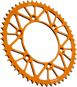 JT SPROCKETS Racelite Aluminum Rear Sprocket Orange 
