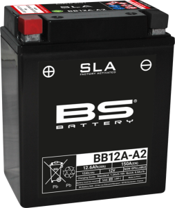 Sla Factory-activated Agm Maintenance-free Batteries Black