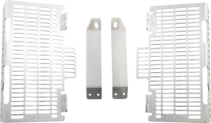 Radiator Guard Brushed Aluminum, 3, nordicamoto.ro