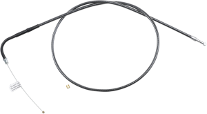 Black Pearl Braided Throttle/idle Cable Black, 4, nordicamoto.ro