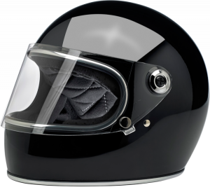 Gringo S Full Face Helmet Gloss Black Small Black S, 1, nordicamoto.ro