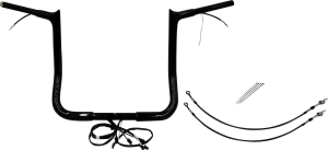 Plug & Play Ez Install 1-1/4(r) Pointed Top Handlebar Kit Black, 1, nordicamoto.ro