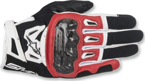 Manusi Piele Alpinestars Smx-2 Air Carbon V2 Negru/Rosu/Alb