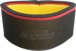 MOOSE RACING Filtru de aer cu trei straturi, negru 