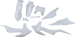 5 Piece Replica Body Kit White, 3, nordicamoto.ro