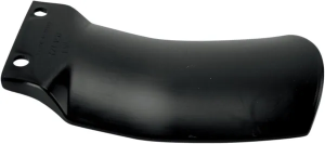 Replacement Plastic Mx Mud Plate Black