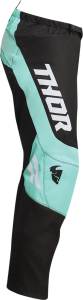 Pantaloni copii Thor Sector Chev Black/Mint 28, 2, nordicamoto.ro