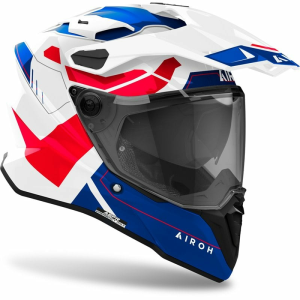 Cască Airoh Commander 2 Reveal Blue/Red Gloss