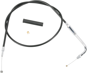 Black Vinyl Throttle/idle Cable Black, 1, nordicamoto.ro