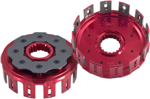 Billet Clutch Basket Red, 1, nordicamoto.ro