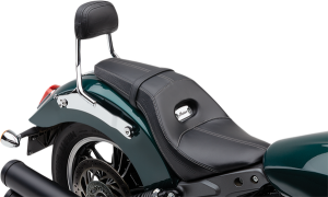 Detachable Mini Backrest Silver, 2, nordicamoto.ro