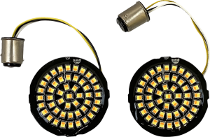 Genesis® 4 Amber/white Led Turn Signal Inserts Amber, White, 1, nordicamoto.ro