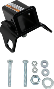 Rear Receiver Hitch Black, Powder-coated, 1, nordicamoto.ro