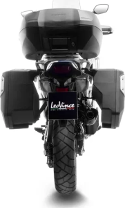 Tobă de eșapament LeoVince LV-14 Black Edition Slip-On pentru Honda XL750 Transalp, 4, nordicamoto.ro