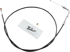Black Vinyl Throttle/idle Cable Black