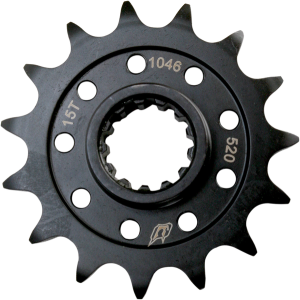 Lightweight Steel Sprocket Black, Zinc, 1, nordicamoto.ro