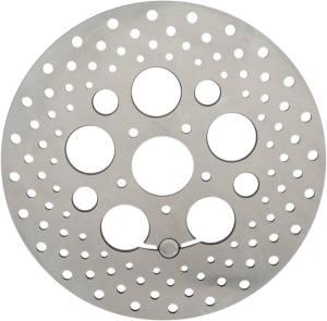 Stainless Steel Drilled Brake Rotor Ground