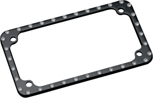 License Plate Frame Gloss Black, 1, nordicamoto.ro