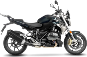 Tobă de eșapament LeoVince LV-12 R Black Edition Slip-On pentru BMW R 1250 R / R 1250 RS, 4, nordicamoto.ro