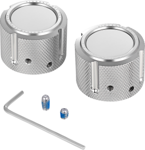 Front Axle Nut Cover Silver, 3, nordicamoto.ro