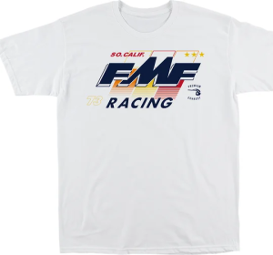 Tricou FMF RETRO White