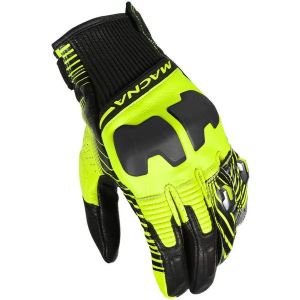Manusi de piele MACNA ULTRAXX S Negru/Rosu, 3, nordicamoto.ro