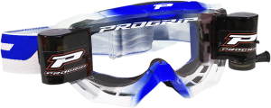 3200 Venom Roll Off Mounted Mx Goggles Blue, 1, nordicamoto.ro