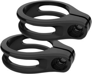 Fork Clamp Mounts Black, Gloss, 1, nordicamoto.ro